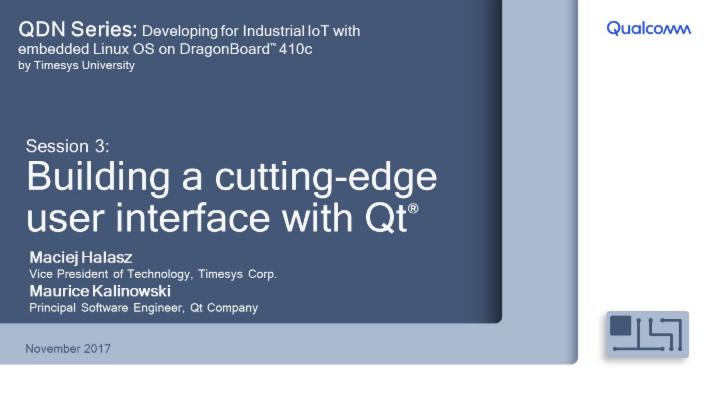 Session 3 Building Cutting Edge User Interface With Qt
